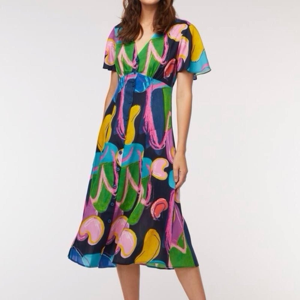 Katie Eraser X Gorman Button Down Dress